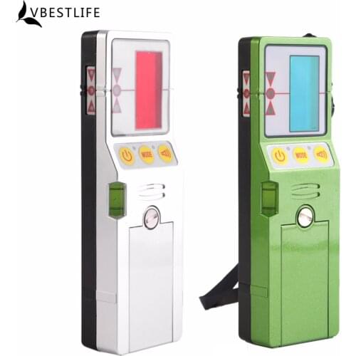 Outdoor Laser Level Detector Laser Level Receiver FD-9 FD-9G With Clamp Beam Lines 635nm Self Leveling 5 Lines for RED/Green