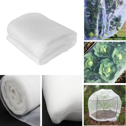Vegetable Mesh Netting Anti-Insect Ultra-Fine Nylon Garden Netting Cover Reusable Greenhouse Plants Crops Screen Net