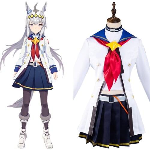 Pretty Derby Umamusume Cosplay Oguri Cap Costume Dress Outfits JK Uniform Top Skirt Bow for Women Girl