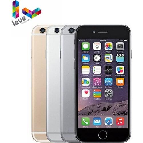 Apple iPhone 6 Mobile Phone 4G LTE 4.7“1GB RAM 16/64/128GB ROM 8.0MP Dual Core Original iOS Fingerprint Unlocked Smartphone