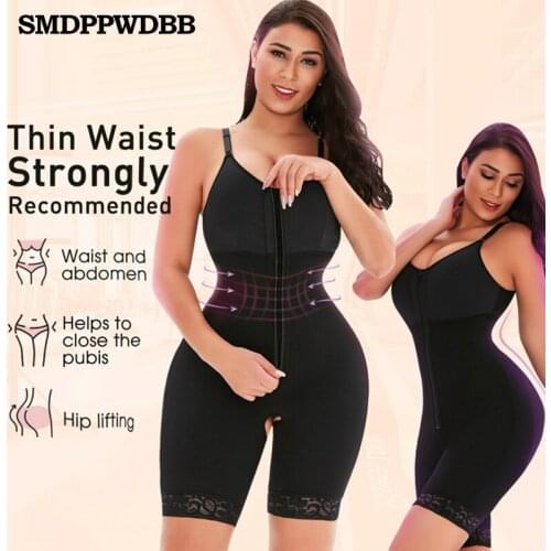 Women Full Body Shaper Modeling Belt Adjustable Waist Trainer Butt Lifter Thigh Reducer Panties Control Push Up Shapewear Corset