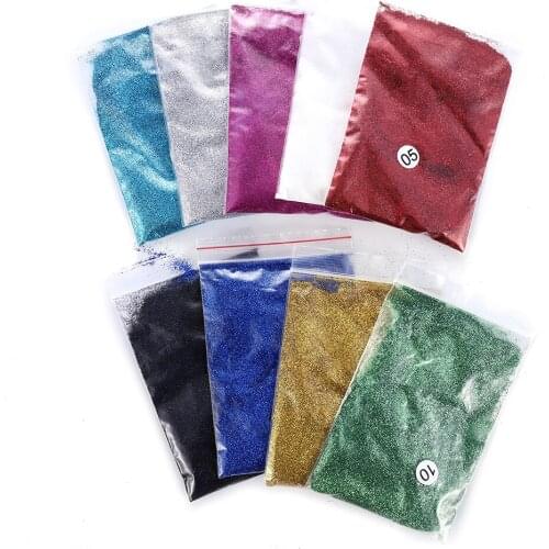 1Pack Holographics Nail Powder Glitter Sliver Series Colourfu Sequins Pigments Nail Art Flakes Decoration Polish Tools Design