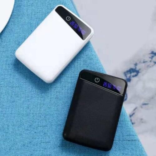 3x18650 or 2*955465 Polymer Powerbank Cover Power Bank 18650 Bank Case DIY Box 3 USB Kit Phone Charger Flashlight Led Display