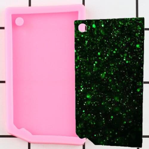 Shiny Kansas State Shape Silicone Molds United States Map Keychain Epoxy Resin Molds Pendant Jewelry Making Polymer Clay Mould