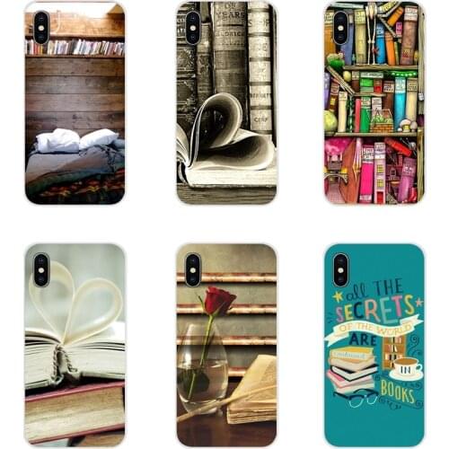 For Huawei Mate Honor 4C 5C 5X 6X 7 7A 7C 8 9 10 8C 8X 20 Lite Pro reading books Accessories Phone Cases Covers