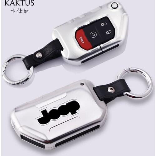 Fit for Jeep New Herdsman Metal Aluminum Alloy Key Case Cover