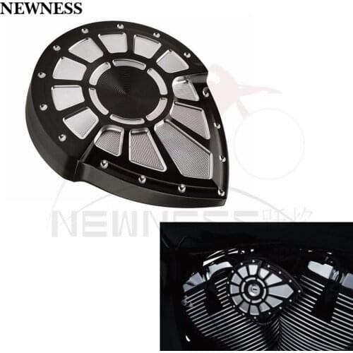 Black Aluminum Bahn Right Side Ignition Cover Accent Machined To Perfection For Victory 2004-2017 2006 2007 2015 2016