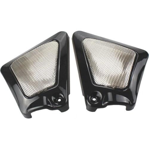 Black/Chrome Air Box Motorcycle Side Frame Intake Cover Panel For Harley V-Rod Destroyer Screamin Eagle VRXSE