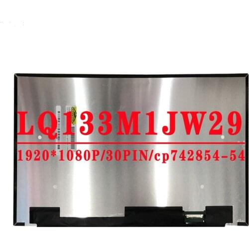 CP742854-54 For FUJITSU Q739 Laptop LCD Screen 13.3" 1920*1080IPS FHD 30PIN EDP LCD Without touch Screen LQ133M1JW29
