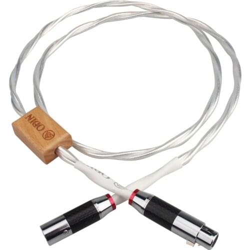 HiFi XLR To XLR 110Ω Coaxial Cable Stereo Audio Cable ODIN XLR Video Cable for TV Amplifier Home