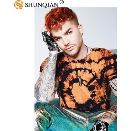 Hot Custom adam lambert Art Canvas Poster Or Canvas Poster Cartoon Picture For Living Room Decor best gift