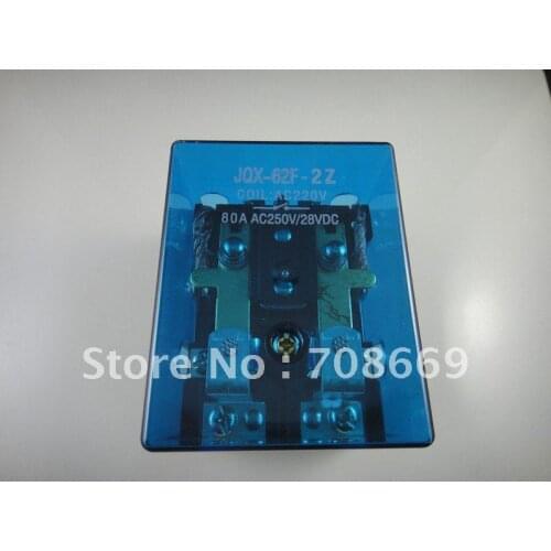 JQX-62F 80A 2Z 12V Coil High Power Relay 12V DC