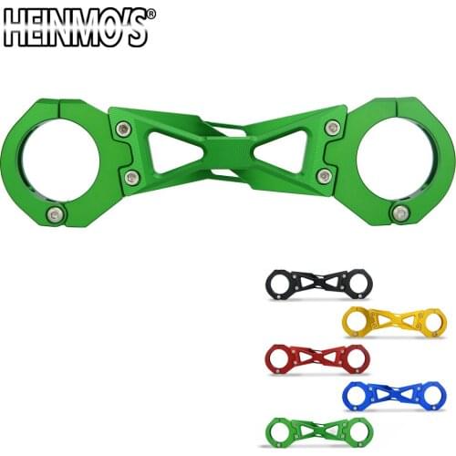 Motorcycle Front Fork Bracket Shock Absorber Balance Brace for Kawasaki Z900 2017 2018 Front Fork Guard Cover for Kawasaki Z 900