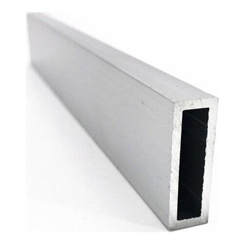 10mm*30mm*2mm square tube aluminum alloy hollow pipe rectangle straight duct vessel 100/200/300/400/500/550mm length