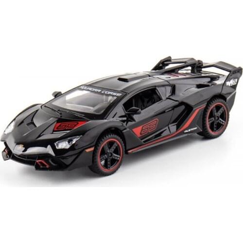 Hot 1:32 scale wheels Super sports car metal model light and sound Lambor SC18 ALSTON diecast vehicle toys collection for gifts