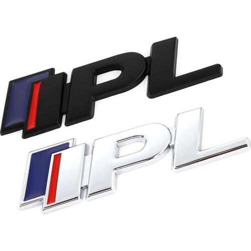 IPL 3D Metal Chrome Car sticker Badge Auto Emblem Decals for Infiniti Q50 Q50L Q30 Q70 G25 QX60 QX70 FX35 FX37 Car styling