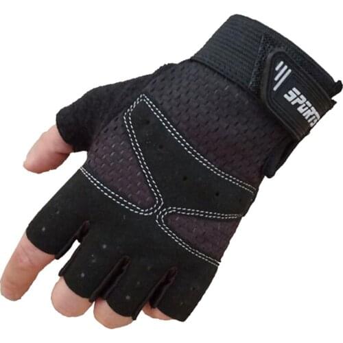 Gym Gloves Fitness Weight Lifting Gloves Body Building Training Sports Exercise Sport Workout Cycling Glove For Men Women M/L/XL