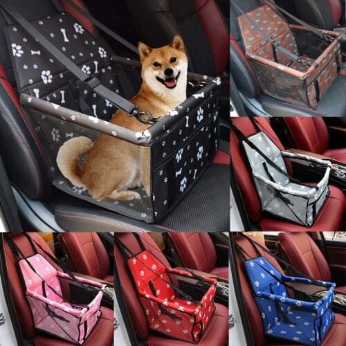 Pet Dog Carrier Car Seat Cover Pad Carry House Cat Puppy Bag Car Travel Folding Hammock Waterproof Dog Bag Basket Pet Carriers