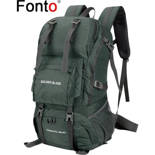 50L Outdoor Hiking Camping Backpack MOLLE Multifunction Tactical Military Rucksack Travel Sports Bag Backpacks