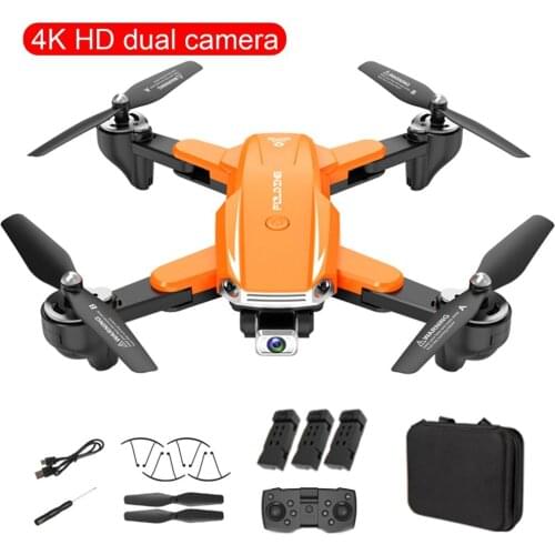 S6 4K High Definition Pixel Drone Camera WIFI FPV Hight Hold Mode One Key Return Foldable Arm Quadcopter RC Drone For Kid Gift