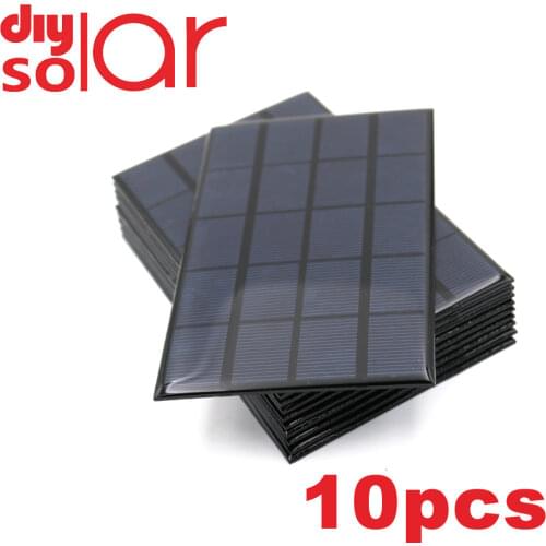 400mA 5 V 2 W Solar Cells Phone Charger Home Improvement Solar Panel 142mm*88mm Polycrystalline Silicon