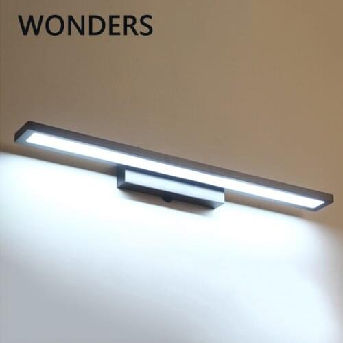 LED Wall Lamp Minimalism Mirror Front Light Bathroom makeup Wall Lights Modern aluminum wall mounted sconces lighting fixture