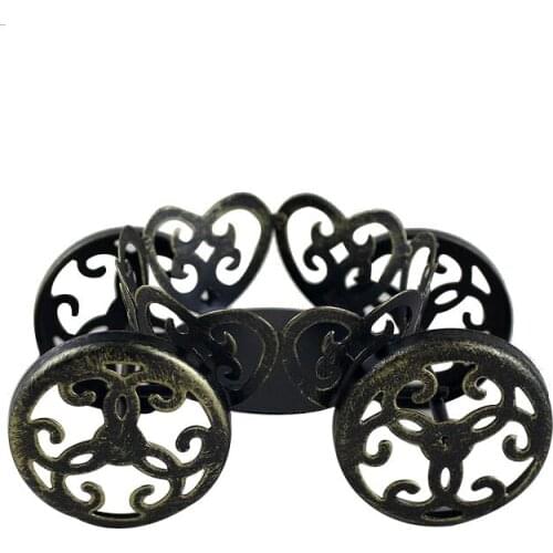 Strongwell Decorative Wrought Iron Candlesticks
