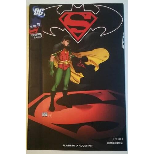 SUPERMAN BATMAN VOL 1 N ° 18, DC COMICS, ED. PLANETA - 2007, 1ª Spanish edition, COMIC BOOK, author JEPH LOEB