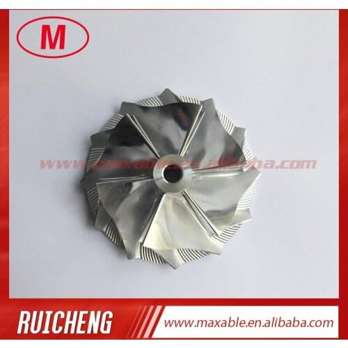 TD04HL 16T 49189-00016 43.43/56.02mm 6+6 blades turbo billet/milling/aluminum 2618 compressor wheel for 49189-01330/1350/1450