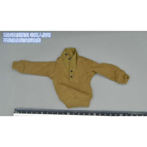 1/6th WWII U.S. Army Tank Trooper Sweater Model for 12"