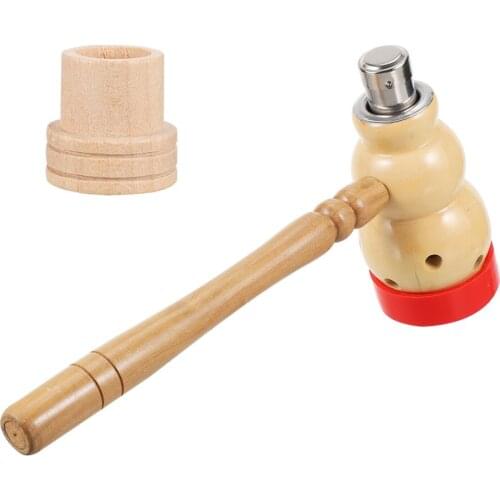 1 Set Moxa Stick Burner Moxa Strips Burner Mugwort Moxibustion Case Gift