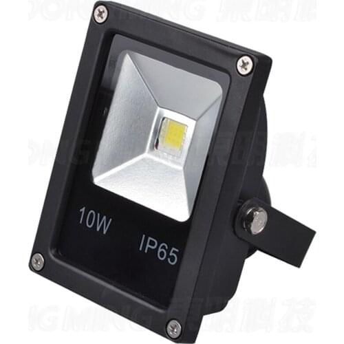 NEW black cover 15pcs outdoor Waterproof IP65 10W led flood light bulbs Lamp RGB high power LED spotlight 12V DC