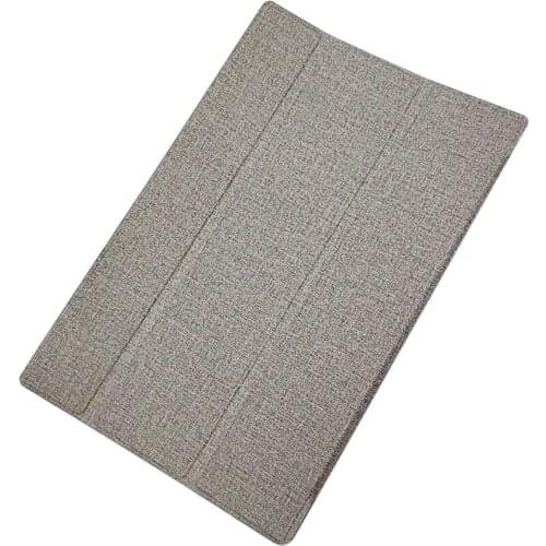 2PCS Tablet Case for Teclast P20HD 10.1 Inch Tablet Anti-Drop Flip Cover Protection Case Tablet Stand, Gray-Black