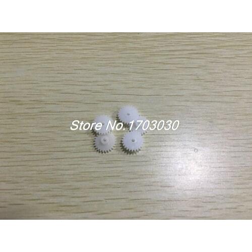 30 Pcs 24 Teeth 0.5 Modulus Plastic Single Gear for DIY Stepper Motor Gearbox