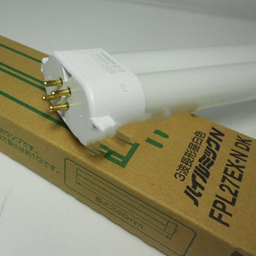 For 5pcs,TOSHIBA FPL27EX-N/2 27W CFL compact fluorescent lamp,FPL 27EX-N / 2 daylight 4 pins bulb tube,DHL EMS ship