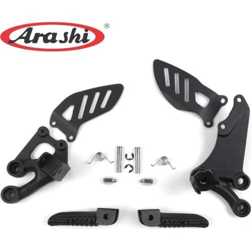 Arashi 1 Set GSXR600 2006-2010 Rider Front Foot Pegs Footpeg For SUZUKI GSXR600 GSXR GSX-R 600 GSX600R 2006 2007 2008 2009 2010