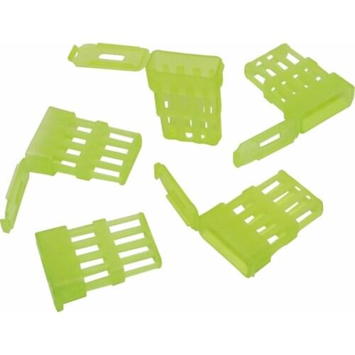 100 Pcs Beekeeping Tools Green Plastic Prisoner King Cage Bee king Cage Bee Tools