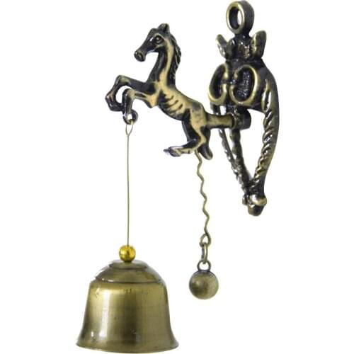 Animal Metal Doorbell Retro Nostalgic Store Home Wind Chimes Metal Wall Decoration Childrens Gifts Wind Chimes