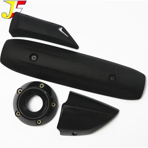 Suitable for Yamaha XP500 TMAX 530 500 2011/12/13/14/15/16Motorcycle Exhaust Pipe Cover Protective Cover Heat Shield Guard Plate