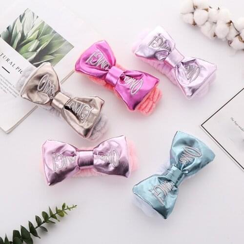 Hair Band Shower Wash Face OMG Spa Hairband Cosmetic Bath Makeup