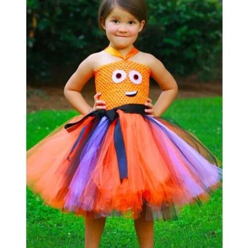 Baby Girls Cartoon Tutu Dress Halloween Costume Kids Dresses For Girls Christmas Birthday Party Dresses Clothes