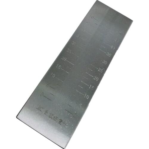 QXD Single Groove Scraper Fineness Meter To Inspect the Paint and Pigment Inside the Paint Slurry