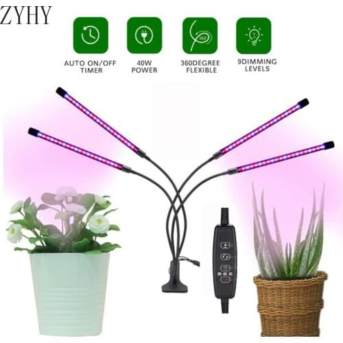 Full Spectrum LED Plant Light 5V USB For Plant Seedling Flowers Indoor LED Plant Light Veg Flower Phyto Lamp Fitolampy
