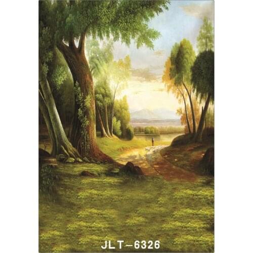 Fabric Cloth Custom Photography Backdrop Prop Green Screen Oil Paintings Vinyl Backgrounds Photo Studio for Wedding Children