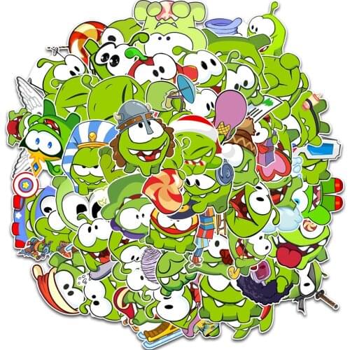 10/50PCS Pack Mixed Game Waterproof Stickers DIY Snowboard Laptop Luggage Fridge Graffiti Decal Kid Toy Stickers