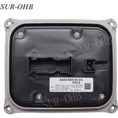 C Class W205 E Class W213 NEW A2139006104 LED Ballast Control Module unit A2139015303 A2139023302 50DF12F04 E01 Mercede-s-Ben-z