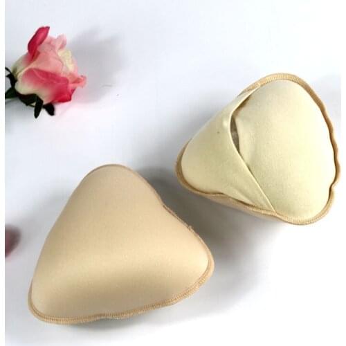 1PC Fake Breast Soft Cotton Breast Form for Mastectomy Women Sponge Breast Prosthesis
