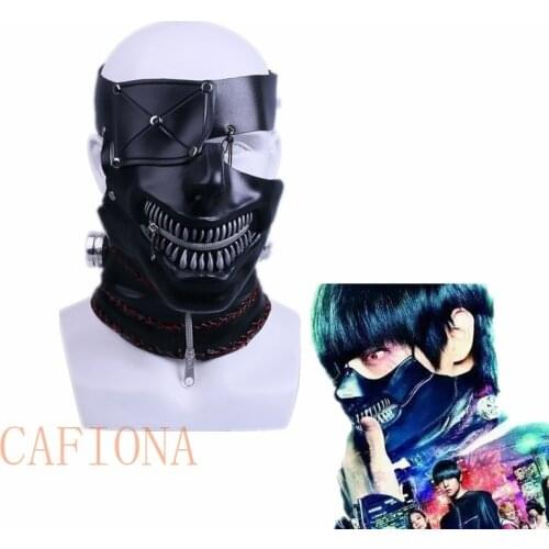 Cafiona movie Tokyo Ghoul cosplay Kaneki Ken Cosplay Mask Halloween mask prop
