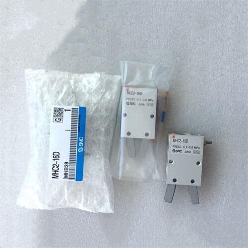 MHC2-10D SMC Pneumatic finger Cylinder Angular Style Air Gripper/Standard Type MHC2-16D MHC2-20D MHC2-25D MHC2 10S MHC2-16S -20S