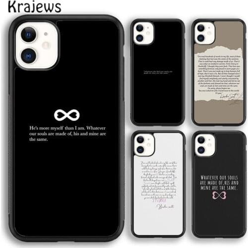 Krajews After Tessa Hardin Scott Quotes soft Phone Case Cover For iPhone 5s SE 2020 6s 7 8 plus X XS XR 11 12 mini pro max Shell